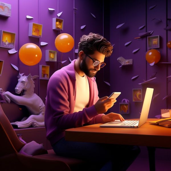 view-3d-man-with-tech-device_23-2150710048.jpg Game Development Tools